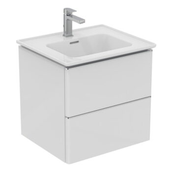 Biele keramické umývadlo 54x46 cm Strada II – Ideal Standard – Obrázok 5