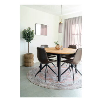 Okrúhly jedálenský stôl z dubového dreva ø 140 cm Marseille – House Nordic - Image 3