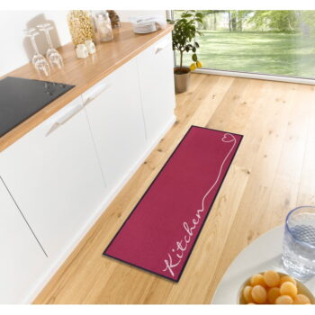 Červený behúň Zala Living Kitchen, 50 x 150 cm - Image 2