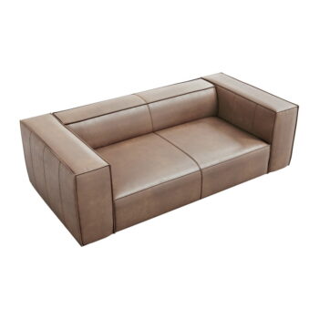 Svetlohnedá kožená pohovka 212 cm Madame - Windsor & Co Sofas - Image 3