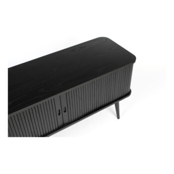 Čierna komoda s posuvnými dvierkami Zuiver Barbier – Obrázok 4