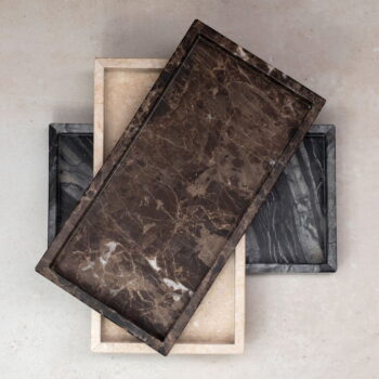 Mramorová dekoratívna tácka 16x31 cm Marble – Mette Ditmer Denmark - Image 7