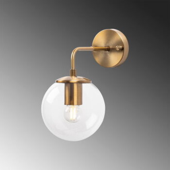 Nástenné svietidlo v bronzovej farbe ø 15 cm Viran – Opviq lights - Image 3