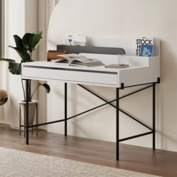 Pracovný stôl so sekretárom 60x113 cm Lila – Marckeric – Obrázok 2