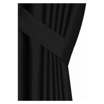 Čierny polo-zatemňovací záves 250x100 cm - Mila Home - Image 2