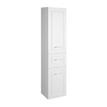 Biela kúpeľňová skrinka 40x184 cm Favolo – Sapho