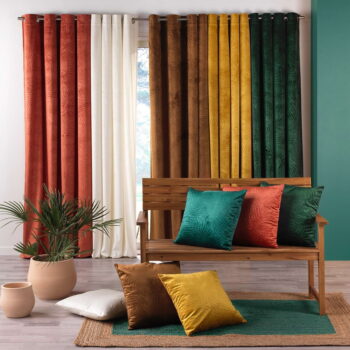 Zamatový dekoračný vankúš 50x50 cm Analia – douceur d'intérieur - Image 5
