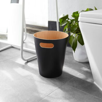 Drevený odpadkový kôš 7,5 l Woodrow – Umbra - Image 6