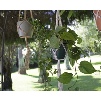 Látkový záves na kvetináč ø 10 cm (výška 120 cm) Macramé – Artevasi - Image 3