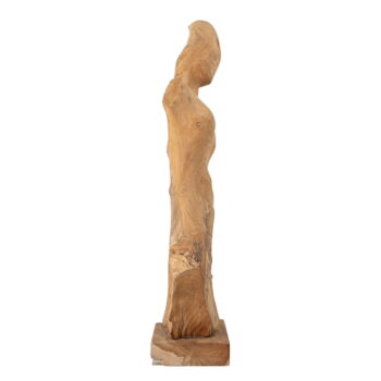 Socha z týkového dreva Bloomingville Lenoa, výška 70 cm - Image 3