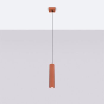 Závesné svietidlo v tehlovej farbe Gleam – Nice Lamps - Image 6