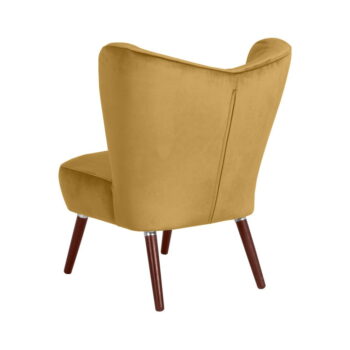 Žlté kreslo Ma× Winzer Sari Velvet - Image 4