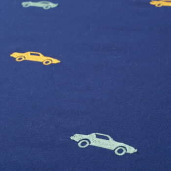 Detské obliečky na jednolôžko z mikrovlákna 135x200 cm Embroidered Cars – Catherine Lansfield - Image 5