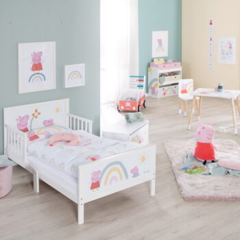 Biela detská posteľ 70x140 cm Peppa Pig – Roba - Image 4