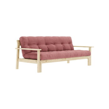 Ružová rozkladacia pohovka 218 cm Unwind - Karup Design - Image 2