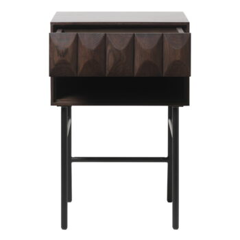 Odkladací stolík s doskou v dubovom dekore Latina – Unique Furniture – Obrázok 2
