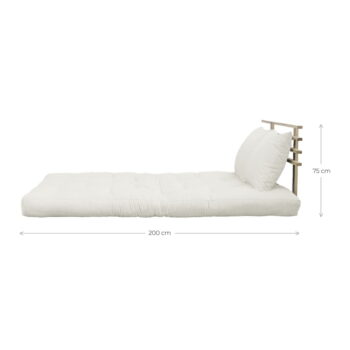 Variabilná pohovka Karup Design Shin Sano Natural Clear/Dark Grey - Image 6