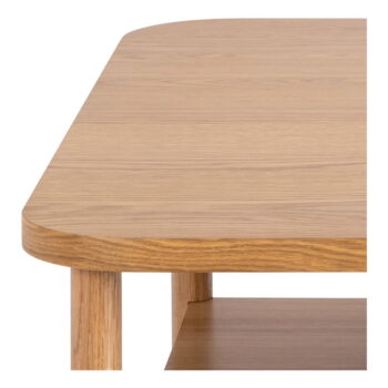 Konferenčný stolík v dekore duba v prírodnej farbe 90x90 cm Banbury – Actona - Image 4