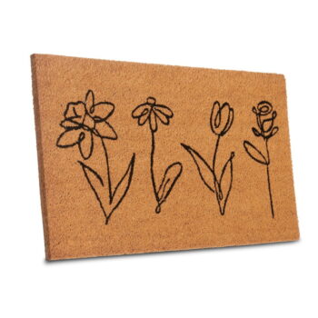 Rohožka z kokosového vlákna 40x70 cm Wildflowers – Hanse Home - Image 6