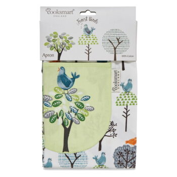 Utierky, zástera a chňapka v súprave 5 ks Forest Birds – Cooksmart ® - Image 9