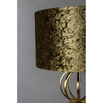Stojacia lampa v zeleno-zlatej farbe Dalia - Dutchbone - Image 3