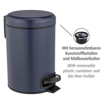 Pedálový oceľový odpadkový kôš 3 l Leman - Wenko - Image 8