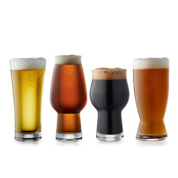 Súprava 4 pohárov na pivo Lyngby Glas - Image 4