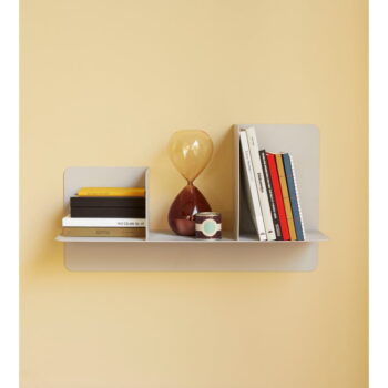 Nástenná kovová polica Hübsch Fold – Obrázok 3