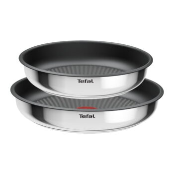 Nerezové panvice v súprave 2 ks s nepriľnavým povrchom/s odnímateľnou rukoväťou ø 26 cm INGENIO Cook Eat L8813S75 – Tefal - Image 2