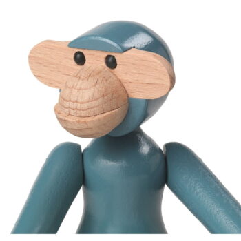 Drevená soška (výška 9,5 cm) Monkey Mini - Kay Bojesen Denmark - Image 8