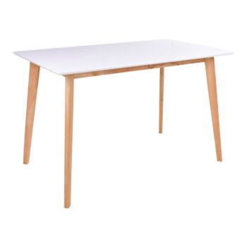Jedálenský stôl s bielou doskou Bonami Essentials Vojens, 120 x 70 cm - Image 2