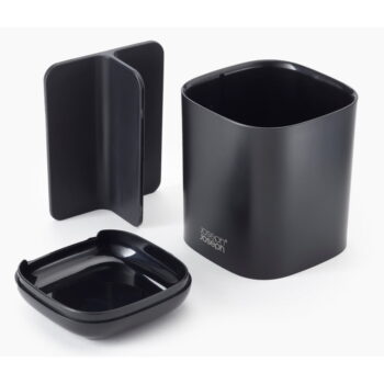 Čierny plastový téglik na zubné kefky EasyStore – Joseph Joseph - Image 6