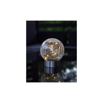 Vonkajšie solárne LED svietidlo Star Trading Glory, ø 12 cm - Image 4