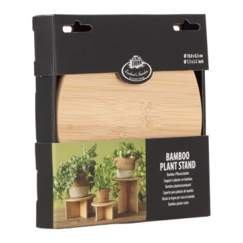 Bambusový stojan na kvety ø 18 cm – Esschert Design - Image 5