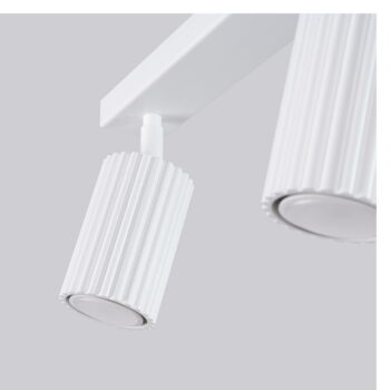 Biele stropné svietidlo 6,5x81 cm Gleam – Nice Lamps - Image 10