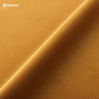 Medovožltá zamatová pohovka Ghado Shel, 170 cm – Obrázok 7