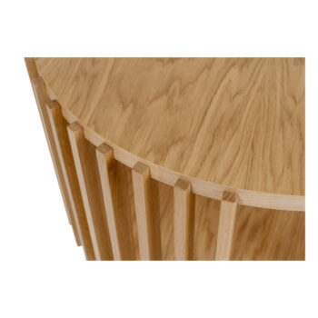 Konferenčný stolík z dubového dreva Woodman Drum, ø 83 cm – Obrázok 6