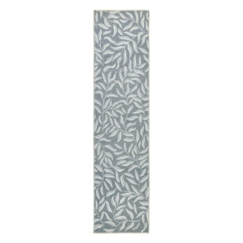 Svetlozelený umývateľný behúň s prímesou recyklovaných vlákien 60x230 cm Wallace – Flair Rugs - Image 2