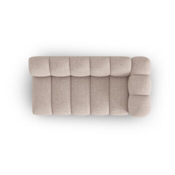 Béžový modul pohovky (pravý roh) Lupine – Micadoni Home - Image 3
