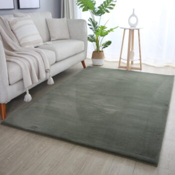 Zelený prateľný koberec 80x150 cm Pouffy – Ayyildiz Carpets - Image 2