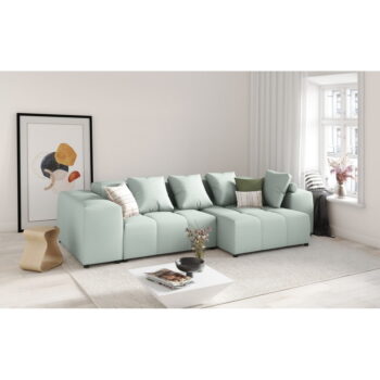 Zelený modul pohovky Rome - Cosmopolitan Design - Image 8