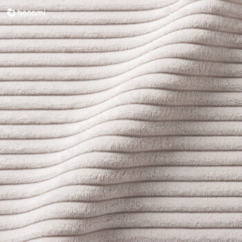 Béžová menčestrová dvojlôžková posteľ Meise Möbel Mattis Cord, 180 x 200 cm - Image 2