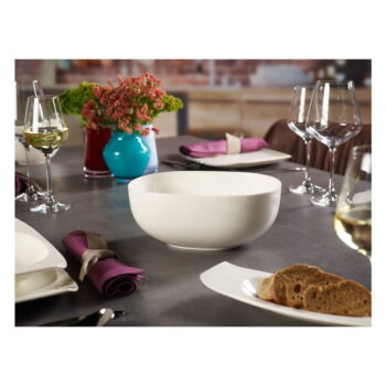 Biela porcelánová šalátová misa Villeroy & Boch Urban Nature, 25 cm - Image 2