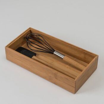 Bambusový organizér Compactor Woody, 30 × 15 × 6,35 cm - Image 3