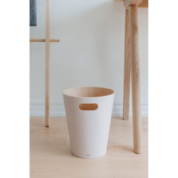 Drevený odpadkový kôš 7,5 l Woodrow – Umbra - Image 7