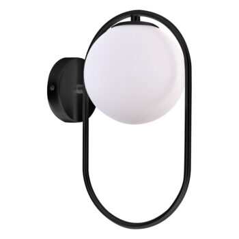 Čierne nástenné svietidlo Cordel - Candellux Lighting - Image 2