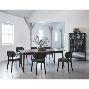 Rozkladací jedálenský stôl s doskou v dubovom dekore 95x190 cm Baro – Unique Furniture - Image 8