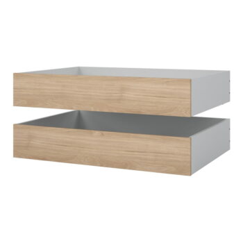 Zásuvky pod posteľ v prírodnej farbe v súprave 2 ks 90x190/140x190 cm Naia – Tvilum – Obrázok 5