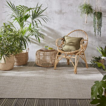 Béžový vonkajší koberec Flair Rugs Seed, 120 x 170 cm – Obrázok 2