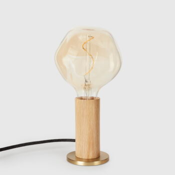 Stmievateľná stolová lampa v prírodnej farbe (výška 26 cm) Knuckle – tala - Image 3
